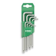 Felo Набор ключей Г-образных шестигранных с шаровым окончанием 8шт Torx T9-T40 34808011