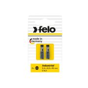 Felo Бита шлицевая плоская 5,5X0,8X25, 2 шт в блистере 02051036