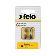 Felo Бита крестовая ударная серия Impact PZ 2X25,2 шт 02102241