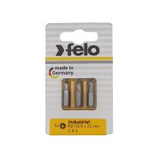Felo Бита крестовая PZ 1/PZ 2/PZ 3X25, 3 шт в блистере 02193216