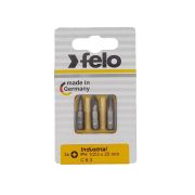 Felo Бита крестовая PH 1/PH 2/PH 3X25, 3 шт в блистере 02293116