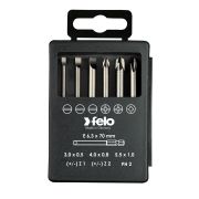 Набор бит SL/Z (+/-)  Industrial 70 мм в кейсе, 6 шт, Felo 03192716