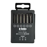Набор бит TX Industrial 70 мм в кейсе, 6 шт, Felo 03691716