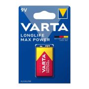 Varta LONGLIFE MAX POWER (MAX TECH) Крона 6LR61 BL1 Alkaline 9V (4722)