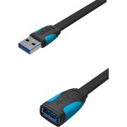 Кабель-удлинитель Vention USB 3.0 AM/AF - 2 м (VAS-A13-B200)