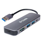 Концентратор D-Link DUB-1325 с разъемом USB 3.0 Type-A (DUB-1325/A2A)