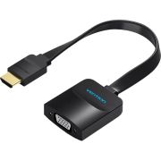 Мультимедиа конвертер Vention HDMI 19М/VGA F/mini Jack 3.5 mm F/micro USB 2.0 Type B F (ACKBB)