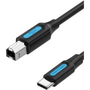 Кабель Vention USB 2.0 CM/BM - 2 м (CQUBH)