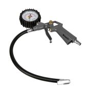 Набор пневмоинструмента, 5 предметов, быстросъемное соединение, краскораспылитель с нижним бачком Matrix