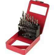 Набор сверл по металлу 1-10мм (через 0.5мм) HSS металл.коробка цилиндрический хвостовик Вихрь 73/10/6/18