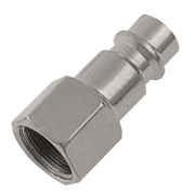 Ниппель универсальный быстросъемный («папа») 1/4, внутренняя резьба, 2 шт, Stels