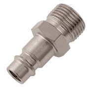 Ниппель универсальный быстросъемный («папа») 3/8, внешняя резьба, 2 шт, Stels