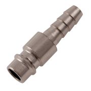 Ниппель универсальный быстросъемный («папа») со штуцером «елка» под шланг 8 мм, 2 шт. Stels