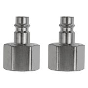 Ниппель универсальный быстросъемный («папа») внутренняя резьба 1/2, 2 шт, Stels