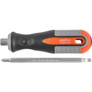 755110 Отвертка стержневая двусторонняя ROUND GRIP, РН1,SL5x100 мм