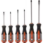 975006 Набор отверток стержневых ROUND GRIP, 6 предметов