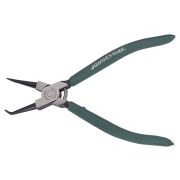 AG010005 Щипцы загнутые 90° для стопорных колец с ПВХ рукоятками, сжим, 180 мм, 19-60 мм