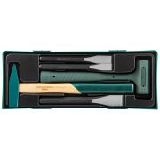 AG010026SP Набор молотков и зубил, 5 предметов (ложемент)