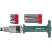 AG010139 Ударная отвертка SL 8,10 (36,80 мм) PH#2,3 (36,80 мм), 9 предметов