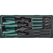 AG010150SP Набор щипцов для стопорных колец 10 предметов (ложемент)
