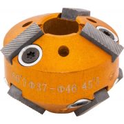 AI020065-3 Режущая головка для восстановления фасок седел клапанов, d37-46, 60° и 45°