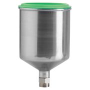 AS-0013A2 Бачок верхний алюминиевый 0.6 л. для покрасочного пистолета «Краскопульта»