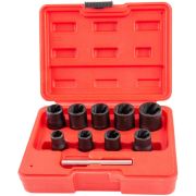 BESS3810 Набор головок торцевых спиральных для поврежденного крепежа 3/8