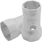 BS8P5062 Ключ трубчатый ступичный восьмигранный двусторонний, 50х62 мм, 130 мм