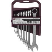 CWS0012 Набор ключей гаечных комбинированных на держателе, 6-22 мм, 12 предметов