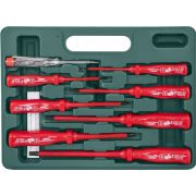 D02AP08S Набор отверток стержневых диэлектрических, 8 предметов