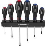 D03PR06S Набор отверток стержневых HERCULES, 6 предметов