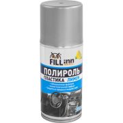 FL123 Полироль пластика для приборной панели (глянцевый) лимон, 210 мл (аэрозоль)