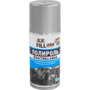 FL145 Полироль пластика AQUA (пенный, глянцевый) bubble gum, 210 мл (аэрозоль)