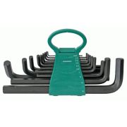 H01MH118S  Комплект угловых шестигранников коротких 1,5-19мм, 18 предметов