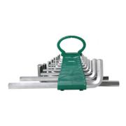 H02MH217S Набор ключей торцевых шестигранных удлиненных дюймовых, 17 предметов