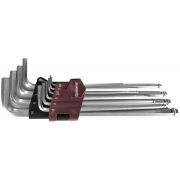 HKLB10S Набор ключей торцевых шестигранных удлиненных с шаром, H1.5-H10, 10 предметов