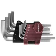 HKS10S Набор ключей торцевых шестигранных коротких, H1.5-H10, 10 предметов