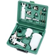 JA-6111K Набор пистолет покрасочный «Краскопульт» JA-6111 с аксессуарами, 15 предметов