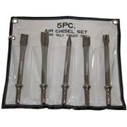 JAZ-3945H Комплект насадок длинных для пневматического молотка (JAH-6832/6833/H), 5 предметов