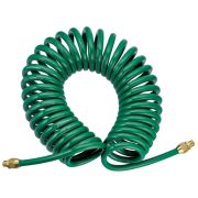 JAZ-7214E Шланг полиуретановый спиральный для пневматического инструмента 5х8 мм, 8 м