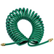JAZ-7214I Шланг полиуретановый спиральный для пневматического инструмента 8х12 мм, 8 м