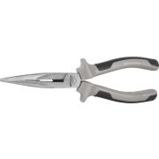 LNP0180 (LPN0180) Длинногубцы прямые с духкомпонентными рукоятками, 180 мм