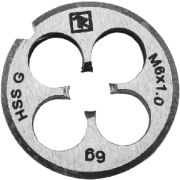 MD305 Плашка D-COMBO круглая ручная М3х0.5, HSS, Ф20х5 мм