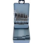 MTS22 Набор метчиков T-COMBO трехпроходных ручных универсальных М3-М12, HSS-G, 22 предмета