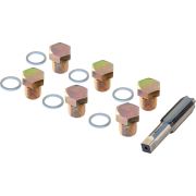 ODPRK1515 Набор для восстановления резьбы сливного отверстия поддона M15х1.5, 7 предметов