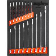 OMT17STE Набор ключей комбинированных 6-24 мм в EVA ложементе 280х375 мм, 17 предметов