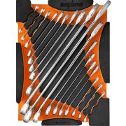 OMT18WSTE Набор ключей комбинированных в EVA ложементе 280х375 мм, 18 предметов