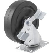 OTT47-RW Колесо D-125мм поворотное с тормозом для тележки OMBRA