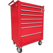 OTT47R-R Тележка инструментальная 7-ми полочная (красная)