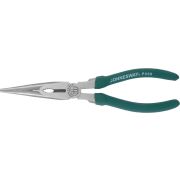 P068 Длинногубцы прямые, многофункциональные, с ПВХ рукоятками, 200 мм